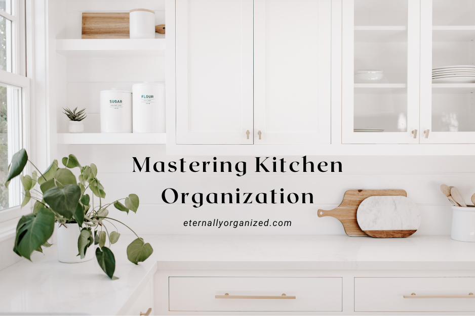 Masting kitchen organization. Creating efficient zones for seamless cooking.